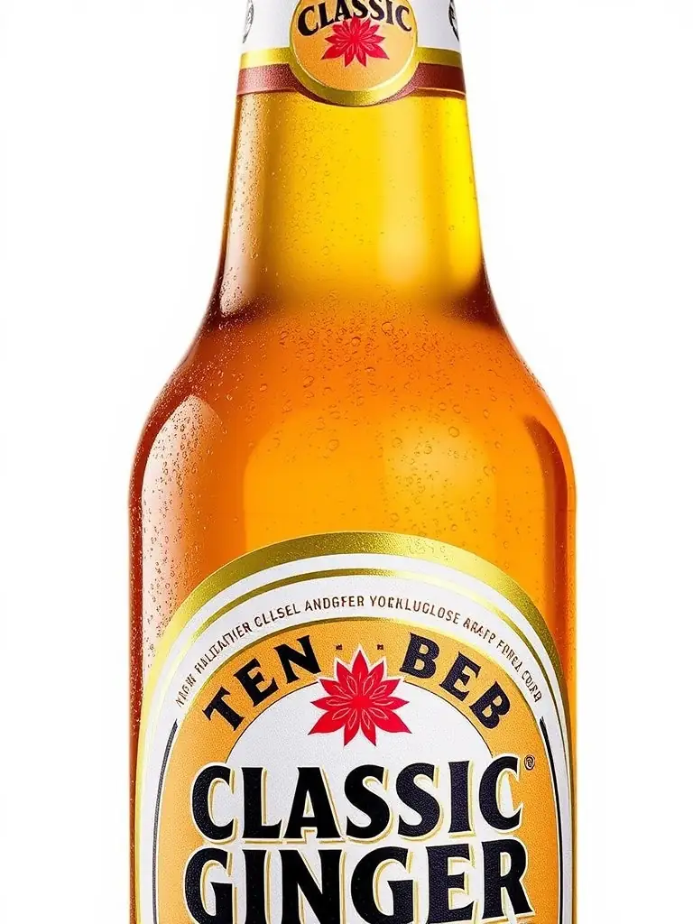 A vibrant image of a can of Canada Dry Ginger Ale, showcasing its refreshing bubbles and iconic branding, suitable for Pizza 73's beverage selection.